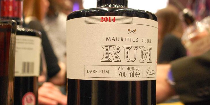 Rumový dýchánek: Degustace tmavého mauricijského rumu a občerstvení pro 2