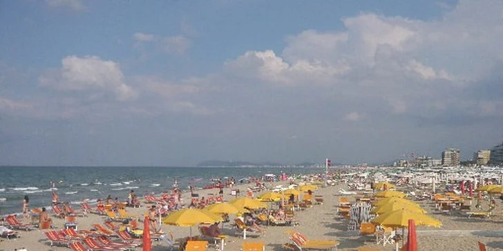 Týdenní dovolená v karavanech v kempu Riccione v Itálii. Dítě do 5,99 zdarma.