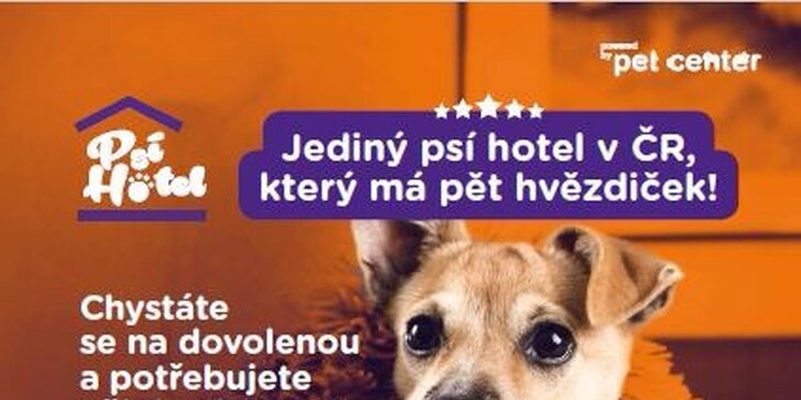 Ubytování v pětihvězdičkovém psím hotelu pro malé i větší hafany