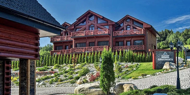 Snová dovolená v překrásných horských apartmánech Mountain na Slovensku
