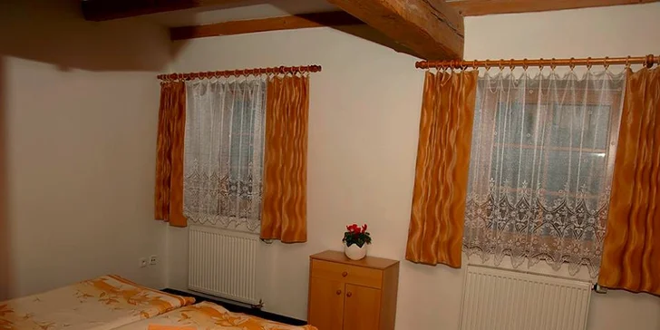Báječná jarní dovolená na pravé farmě přímo u Lipna s polopenzí