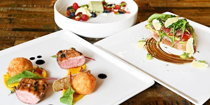 Fantazie v kuchyni i designu: Tříchodové menu v originální kavárně