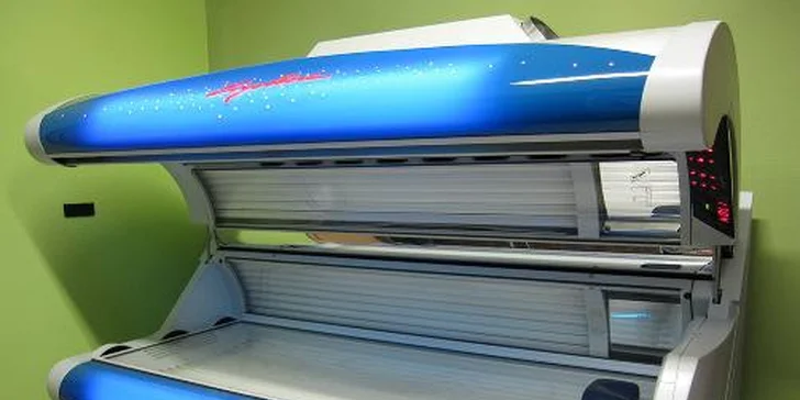 Opálení lusknutím prstu: 50 minut v horizontálním nebo vertikálním soláriu