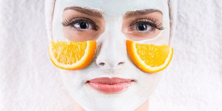 Pomerančové osvěžení: kosmetické ošetření pleti s vitamínem C