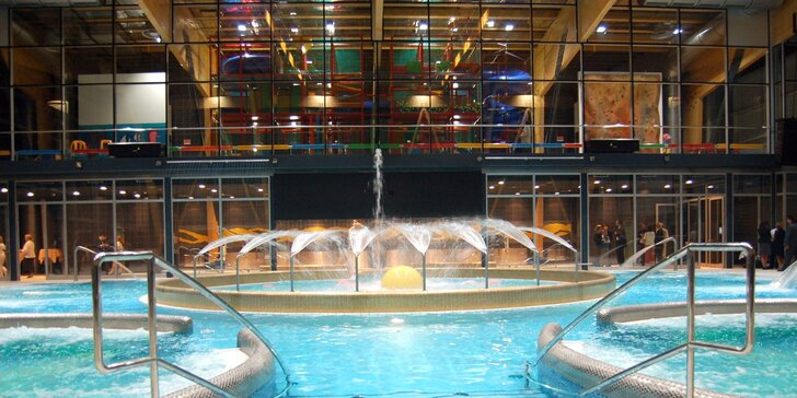Zábava v aquaparku i lenošení ve wellness v AquaCity Poprad
