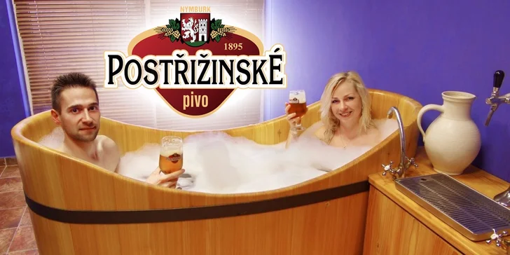 Hýčkání v Poděbradech: pobyt na 1–4 noci, pivní koupel a relaxační procedury