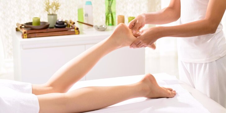Péče a uvolnění pro nohy a plosky chodidel: lymfatická či klasická masáž plosek chodidel a nohou