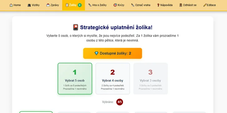 Vaše logická dedukce nakonec vyvrcholí v soudním procesu, kde padne šokující rozsudek. 