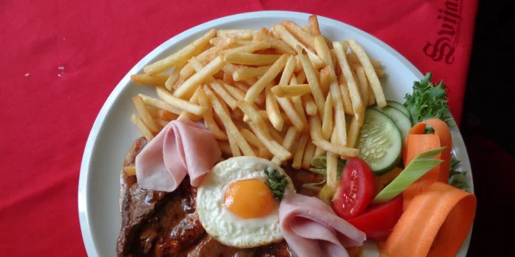 Pochutnejte si na výtečném 3chodovém menu u přehrady Palava