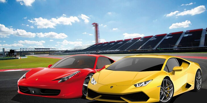 Vyzkoušejte nejnovější Lamborghini, Ferrari nebo Porsche včetně paliva