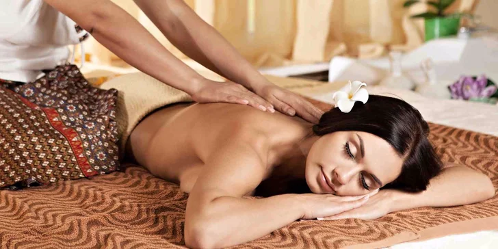 Thajská olejová terapeutická masáž celého těla