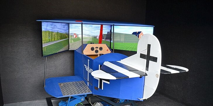 Zážitek pro nadšence do letadel: Vstup do leteckého muzea a na simulátor