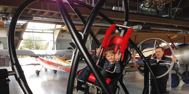 Muzeum letadel v Mladé Boleslavi - spousta interaktivní zábavy pro rodiče a děti
