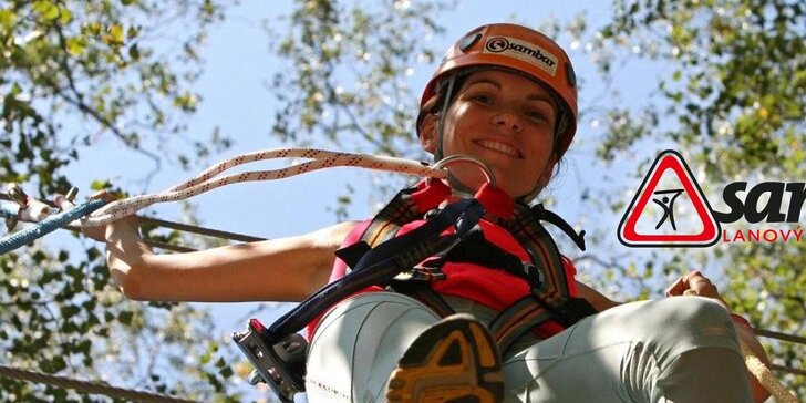 Adrenalin ve výškách: Vstup na vysokou lanovou dráhu