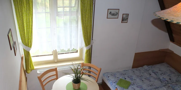 Ubytujete se v apartmánech pro 4.