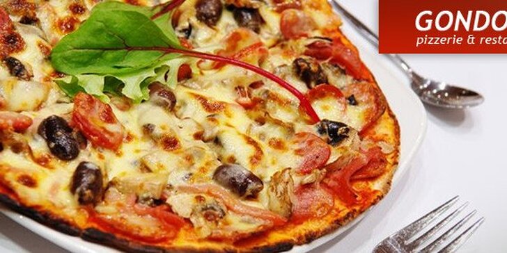 69 Kč za DVĚ pizzy (32cm) v restauraci Gondola v Teplicích. Zažijte potěšení smyslů se slevou 65 % .