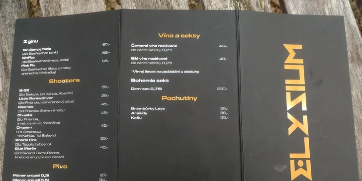 Boží posezení: Dvě italské kávy, vína nebo koktejly ve zbrusu novém baru