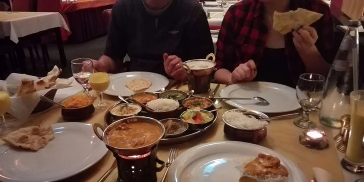 Indické hody pro dva: Kuřecí, vegetariánské i veganské degustační menu v Masale
