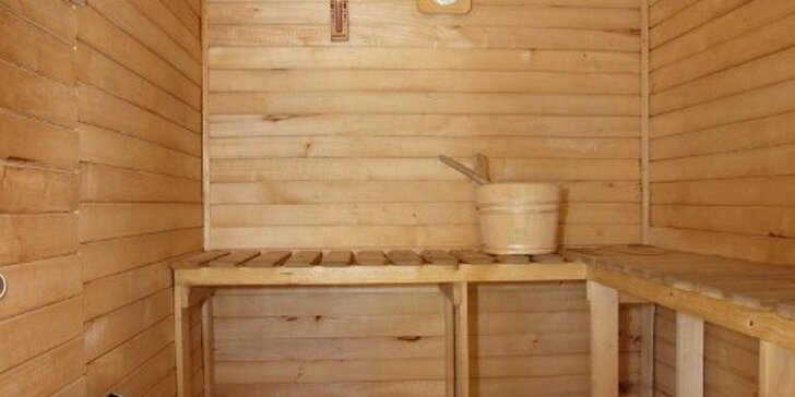 Dovolená jako u babičky: pronájem chalupy až pro 10 osob s finskou saunou