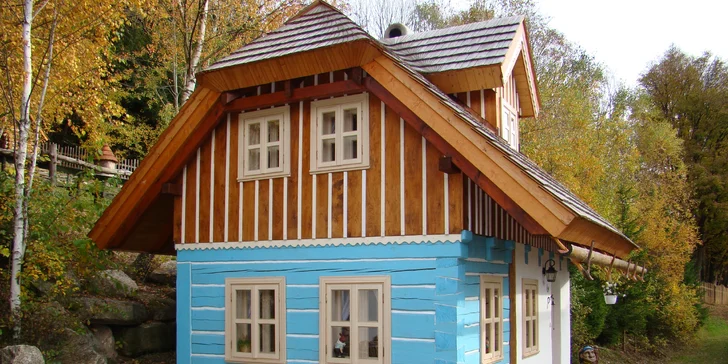 Pobyt v chaloupce až pro 7 osob + sleva na vstup do Pekla a Pohádkové vesničky