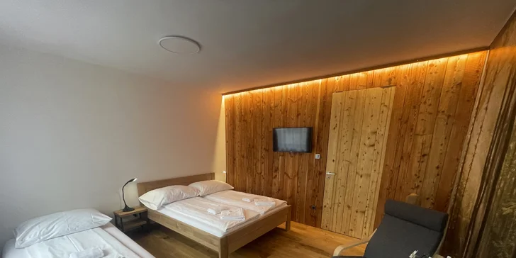 Môžete si vybrať aj izbu Deluxe.