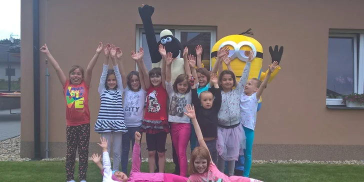 Nezapomenutelná dětská oslava s jedním či dvěma pohádkovými animátory