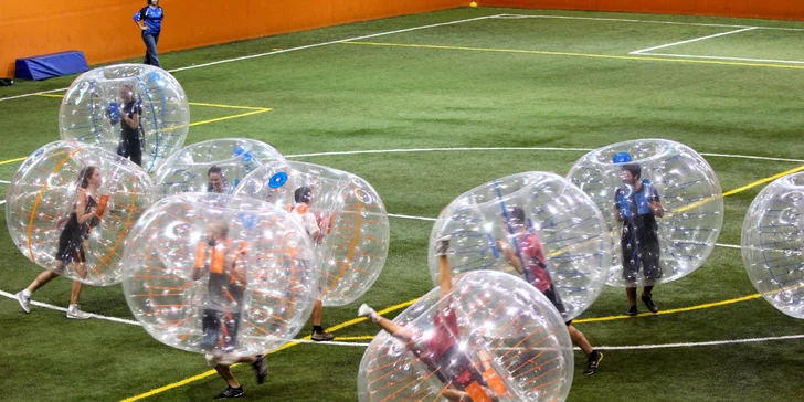 Bumper ball: Nevšední zábava pro partu přátel
