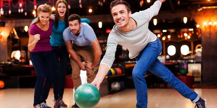 Hodina bowlingu v Bowlingu Rubín až pro 6 hráčů