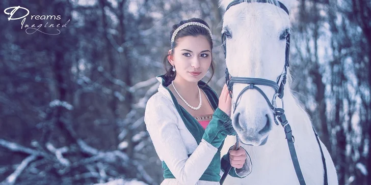 Tematické focení s "vlky" nebo s vlastním zvířátkem vč. vizáže