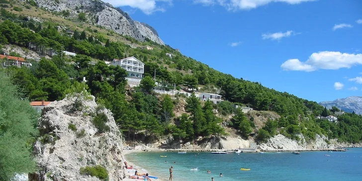 Letní dovolená bez stravy či s polopenzí v penzionu nebo hotelu v Chorvatsku
