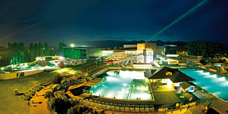 Podzimní pobyt v Hotelu Aquacity Riverside*** se vstupem do Aquacity Poprad