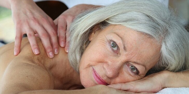 30minutová masáž pro seniory