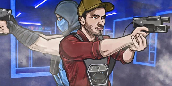 Akce a zábava: Laser game pro 1–6 osob v moderní pražské aréně