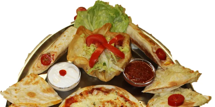 Jak chutná Mexiko: Vegetariánské plato tradičních dobrot pro 2–3 osoby