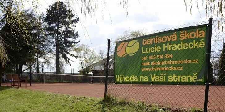 Dvě hodiny tenisu v Praze