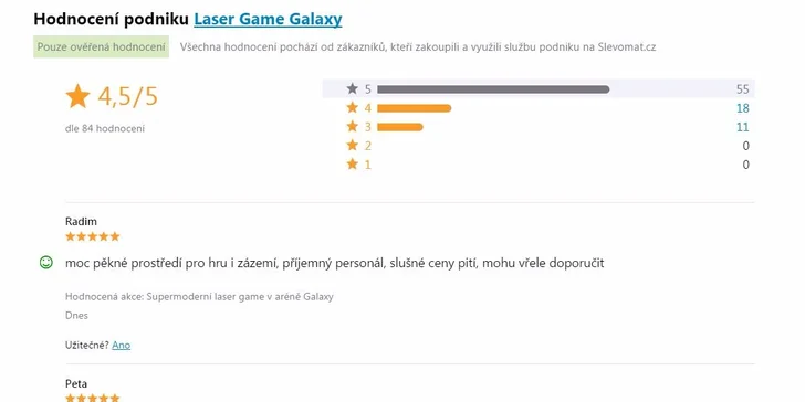 Akce a zábava: Laser game pro 1–6 osob v moderní pražské aréně