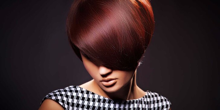 Střih pro ženy s možností barvy či melíru pro všechny délky vlasů