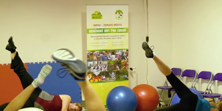 Gym Ball PILATES – cvičení na balónu pro dospělé i seniory