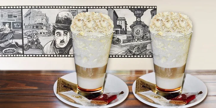 Ve dvou na voňavé caffè latte s dýňovým sirupem