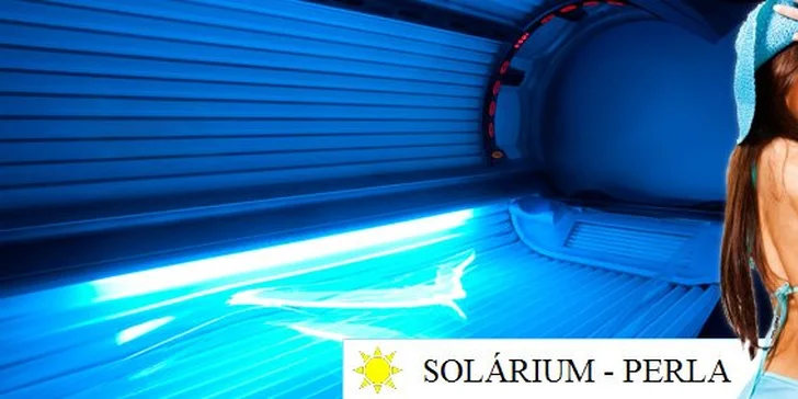 149 Kč za 50 minut horizontálního opalování v turbosoláriu Perla Teplice. Nachytejte bronz s 57% slevou.