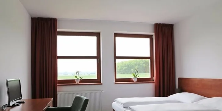 Třídenní relax ve Sporthotelu Hostivice - odpočinek v blízkosti Prahy pro dvě osoby