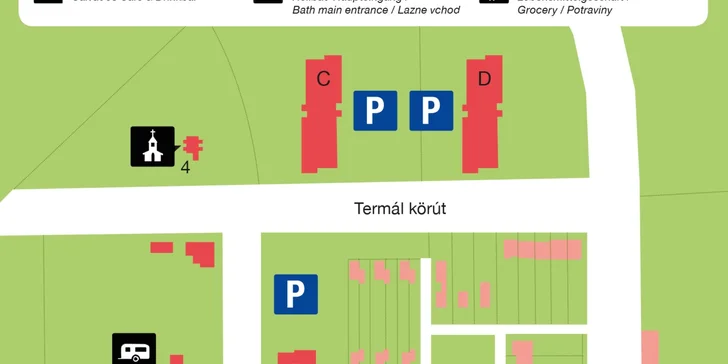 Mapa areálu