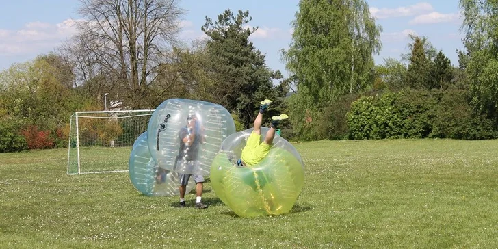 Bubble fotbal na 90 minut: ideální na párty nebo rozlučku se svobodou