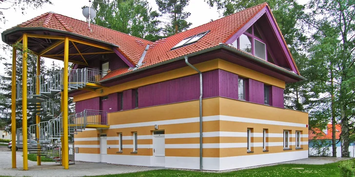 Podzimní 3 denní dovolená v apartmánu na břehu Lipna pro 2 osoby