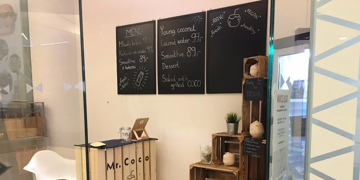 Mladý kokos a Crema di Melone, Banana nebo Pistacchio
