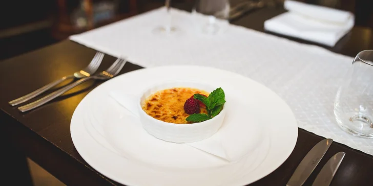 Tříchodové degustační menu ze Španělska, Itálie i Francie pro 2 osoby