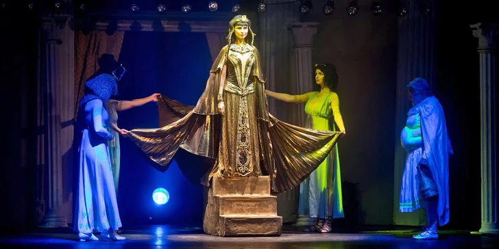 Vstupenka na muzikál Kleopatra v Divadle Broadway