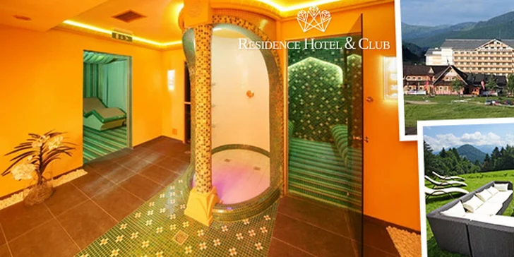 Pobyt pro dva ve slovenském Residence Hotelu**** Donovaly