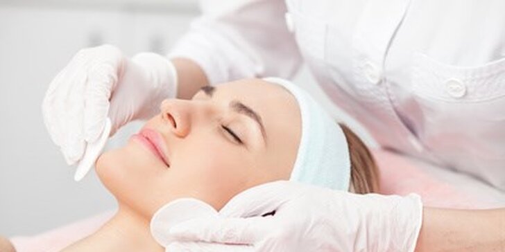 Kosmetické ošetření pleti: čištění a relaxace s masáží obličeje