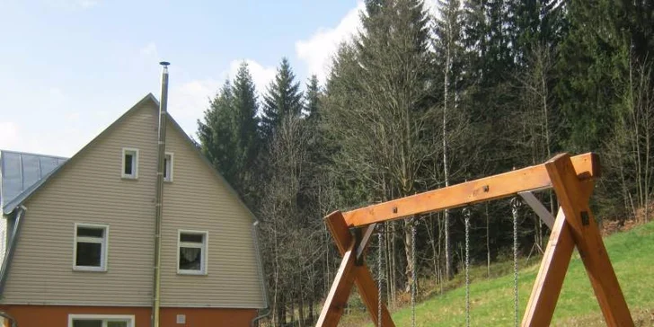 3-8denní pronájem chaty v srdci Jizerských hor pro celou rodinu či partu